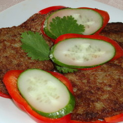 Котлеты из куриных желудков