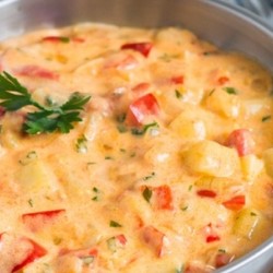 Мега аппетитный овощной паприкаш