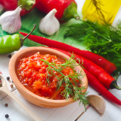 Кабачковая аджика на зиму