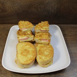 Любимый завтрак. Гренки-кармашки — частый гость на нашем столе