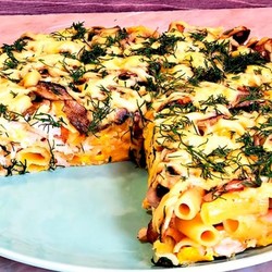 Макароны, курица и духовка: Новый шедевр из самых простых продуктов