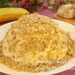 Торт за 10 минут без выпечки, всего из 3-х ингредиентов