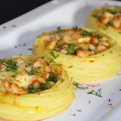 Картофельные “гнезда” с курицей. Прекрасное блюдо для детей и взрослых!