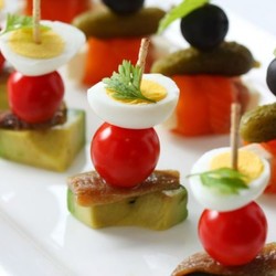 Канапе на праздничный стол