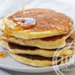 Рецепт толстых блинов на кефире