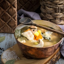 Суп из рыбных голов