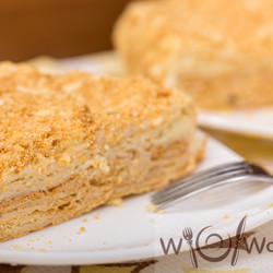 Наполеон с заварным кремом