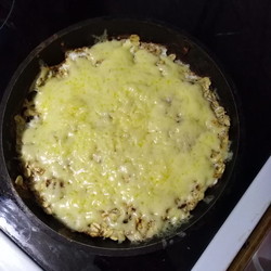 Мой идеальный завтрак: Жареная овсянка с сыром - Пир во время езды