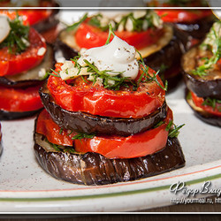 Тещин язык — закуска из баклажанов