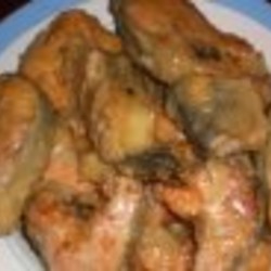 Стейк из горбуши на сковороде