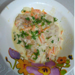 Отбивные в сметанном соусе