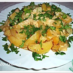 Картофель в микроволновке