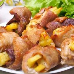 Мясные рулетики на один укус