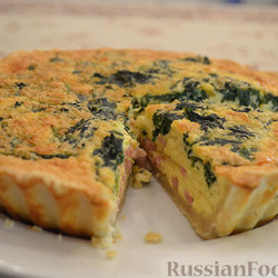 Пирог со шпинатом