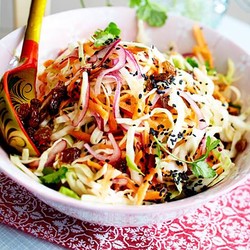 Orientalischer Weißkohlsalat