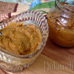 Баклажанная икра в рукаве