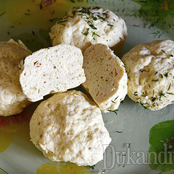 Фрикадельки паровые из филе с творогом.