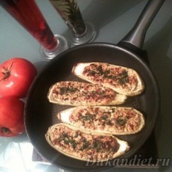 Кабачки фаршированные творогом