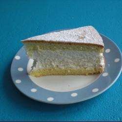 Творожный торт со взбитыми сливками