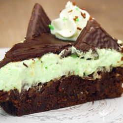 Schoko-Minz-Torte backen