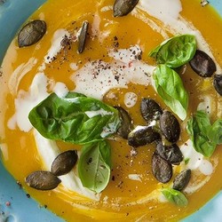 Butternut-Kürbis-Suppe