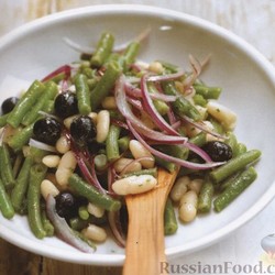 Салат из фасоли