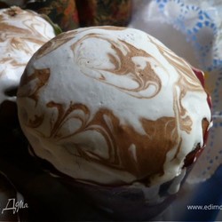 Сахарная глазурь на желатине для куличей