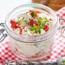 Paprika-Schafskäse-Aufstrich