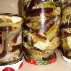 Салат Грибочки из баклажанов на зиму