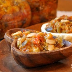 Фасоль по-монастырски с овощами на зиму