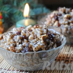 Кутья с маком и орехами