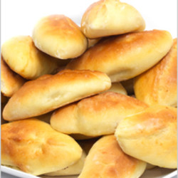 Пирожки с капустой на дрожж.тесте на молоке