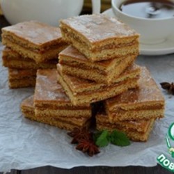 Коврижка медовая с варёной сгущёнкой 