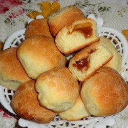 Булочки со сгущёнкой  Пушинки