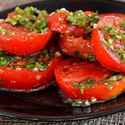 Закуска из помидоров