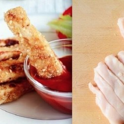 Хрустящие куриные пальчики