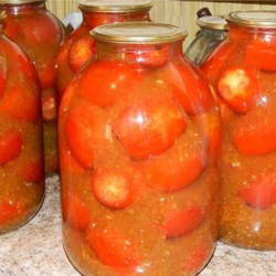 Помидоры в маринаде