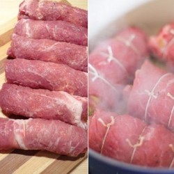 Мясные рулетики