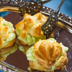 закусочные профитроли с сыром