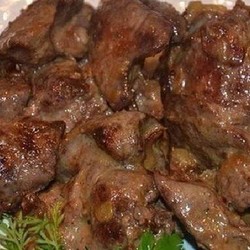 Рецепт вкусной говяжьей печени.
