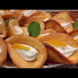 ЛЁГКИЙ РЕЦЕПТ КРАСИВОГО ПЕЧЕНЬЯ КАЛЛЫ, бисквит и крем | Irina Belaja