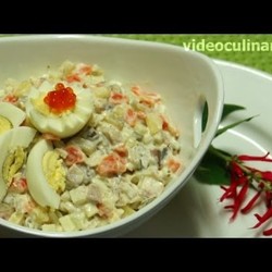 Салат с сельдью по-русски - Рецепт Бабушки Эммы