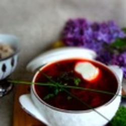 Борщ для здорового питания