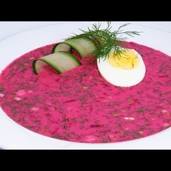 Вкуснейший ХОЛОДНЫЙ БОРЩ по маминому рецепту! В жару то, что надо!  | Summer Borscht Recipe