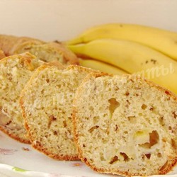 Кекс на кефире с бананом