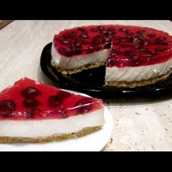 Чизкейк из творога без выпечки. Торт без выпечки