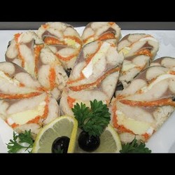 РУЛЕТ из СКУМБРИИ к праздничному столу