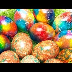 Как покрасить яйца на Пасху - 2 интересных способа! – Коллекция Рецептов