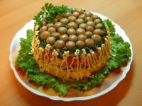 Салат "Грибная полянка"