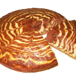 Как испечь вкусный и красивый пирог "Зебра"